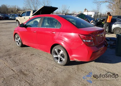2020 Chevrolet Sonic Fwd Premier from USA, damaged, VIN 1G1JF5SB0L4113189